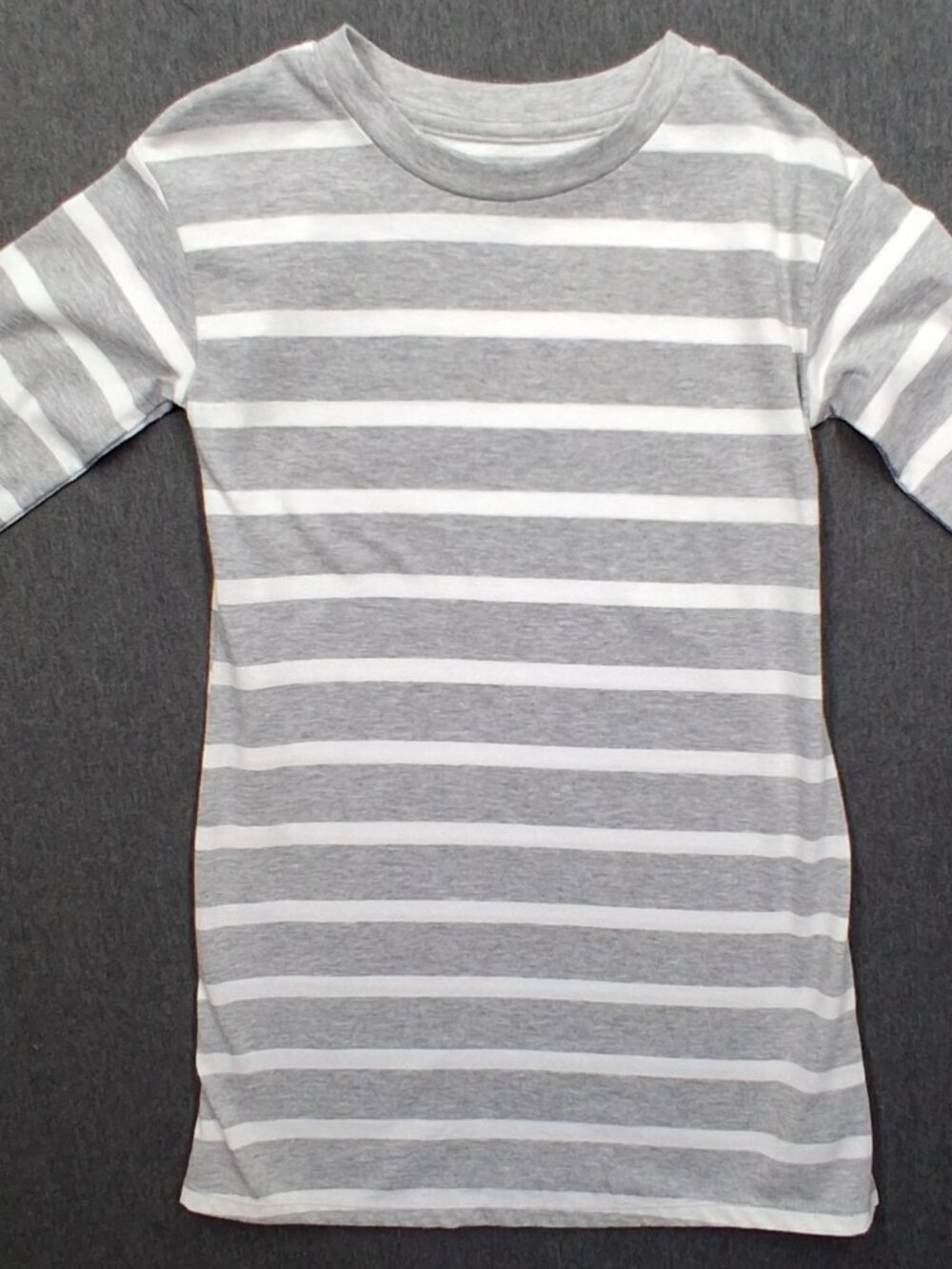 Girls dress, ThereAbouts, size 4/5, gray and white, new with tags
